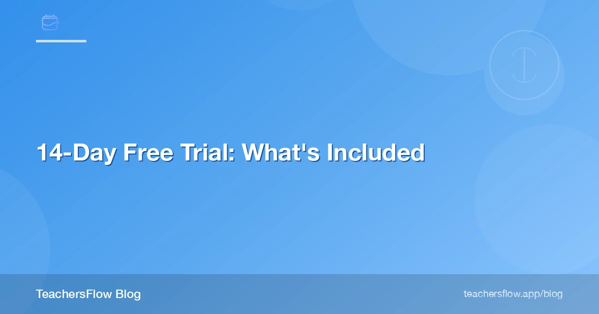 14-Day Free Trial: What's Included